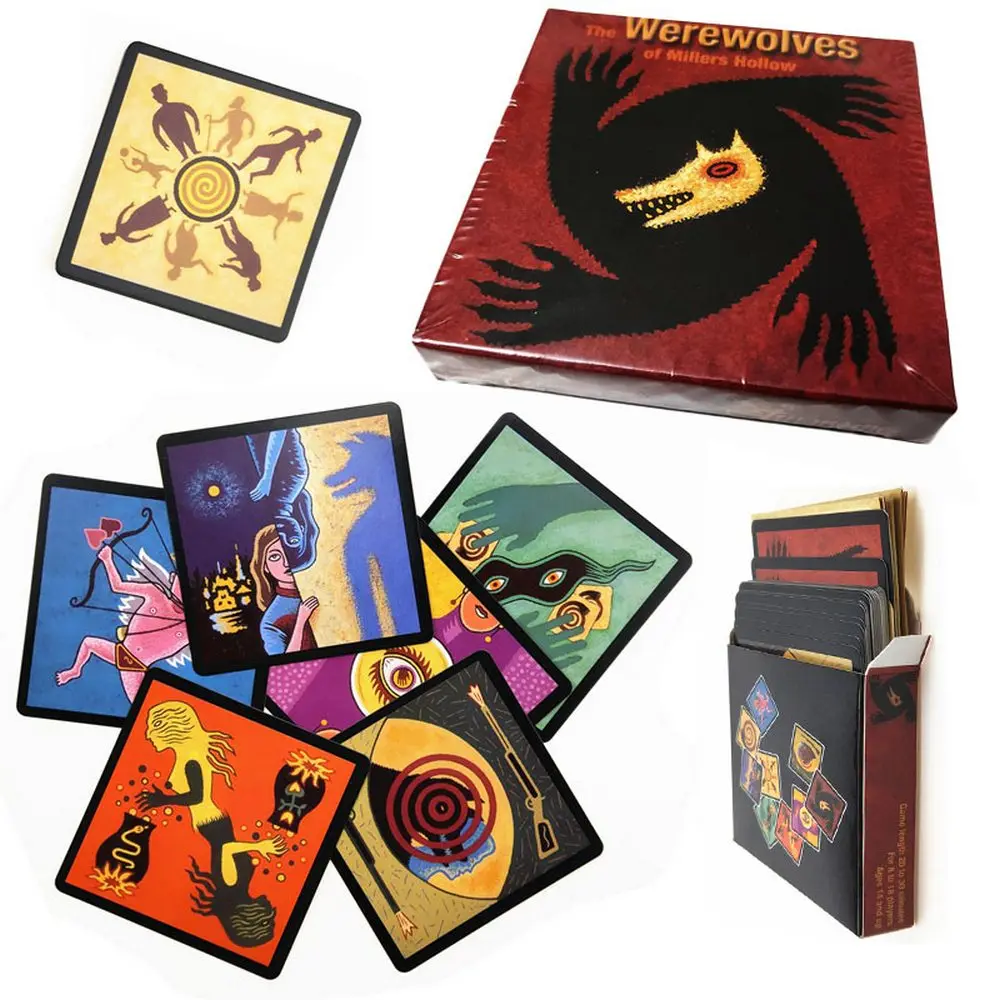 Board Game Catan - Настольная карточная игра «Убийство оборотней»: Волчья